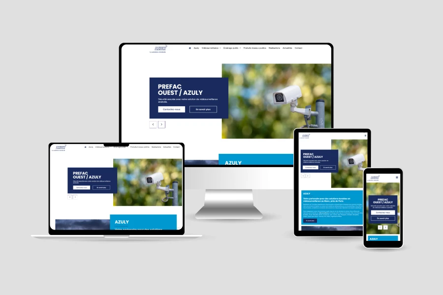 Nouveau site internet azuly